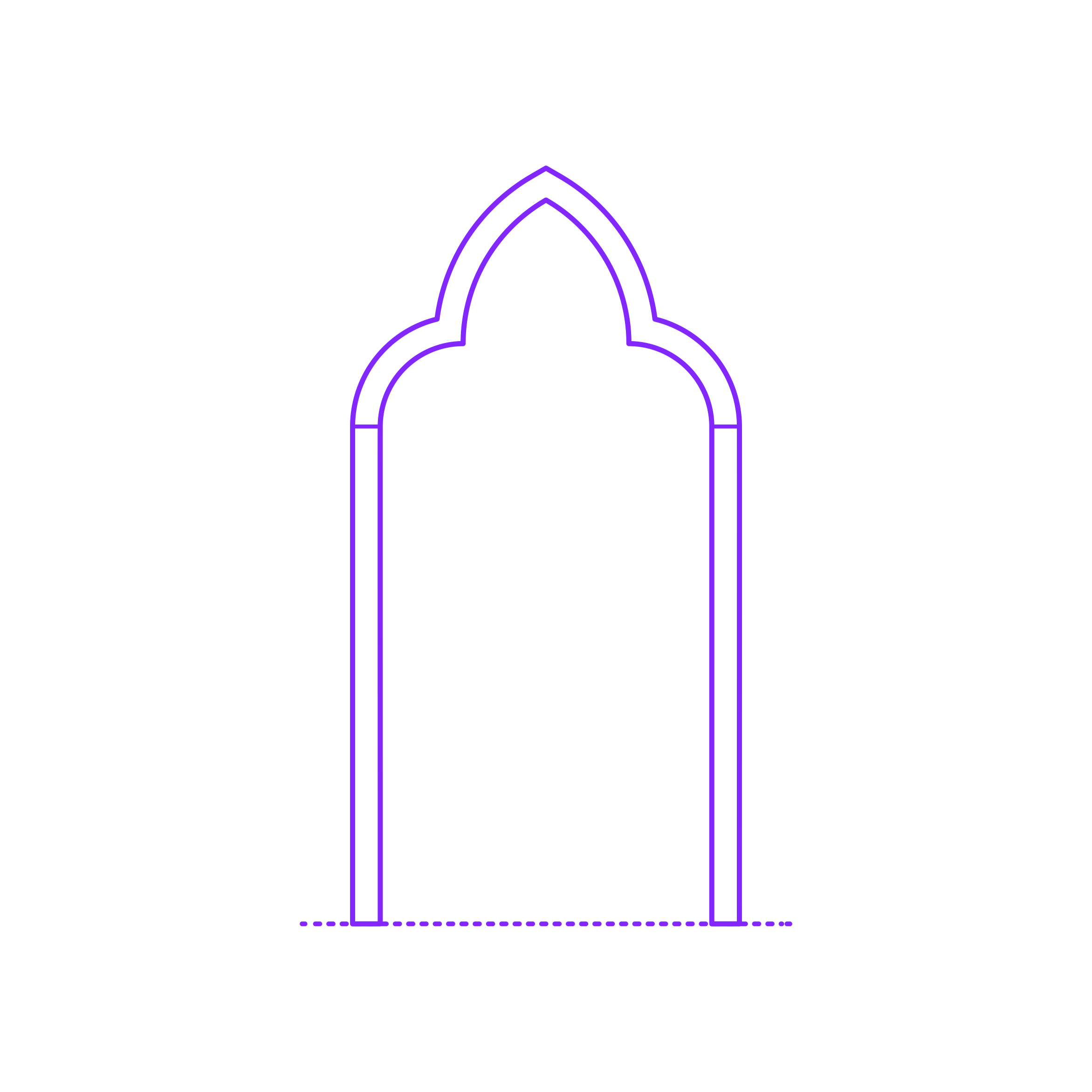 Buildings Arches Trefoil Pointed Vinyl Svg File Free Vectors